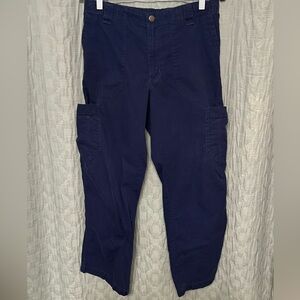 Carhartt Dark Blue Cargo Pants